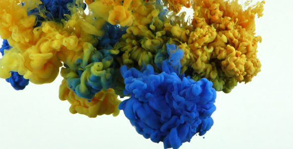 Abstract Colorful Paint Ink Spread 4 alt