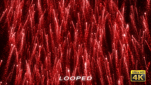 Red Particles Rising 2 Background