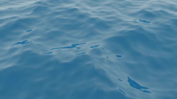 Blue Water Surface