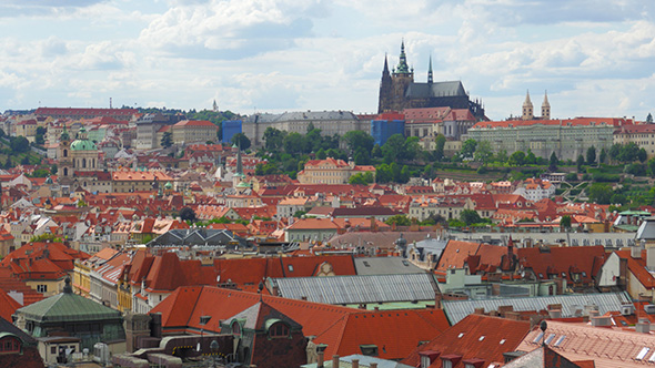 View of Prague, Old Town Square, Czech Republic