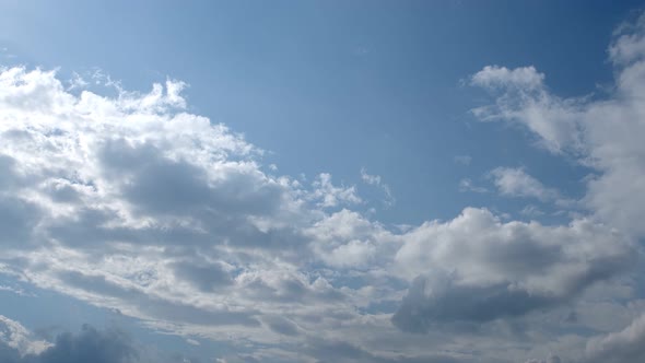 Time Lapse Of White Clouds