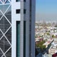 Skyscraper Movistar Building, Square Baquedano Plaza Italia (Santiago, Chile) - VideoHive Item for Sale