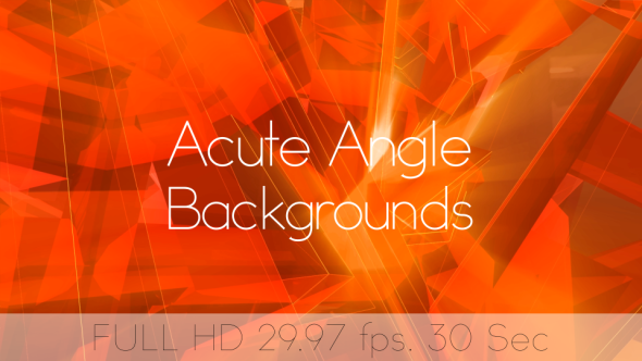 Acute Angled Backgrounds