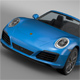 Porsche 911 Carrera 4 Cabriolet 991 2016 - 3DOcean Item for Sale