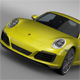 Porsche 911 Carrera 4 Coupe 991 2016 - 3DOcean Item for Sale