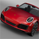 Porsche 911 Carrera Cabriolet 991 2016 - 3DOcean Item for Sale