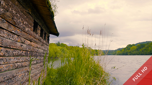 Wooden House by the Lake