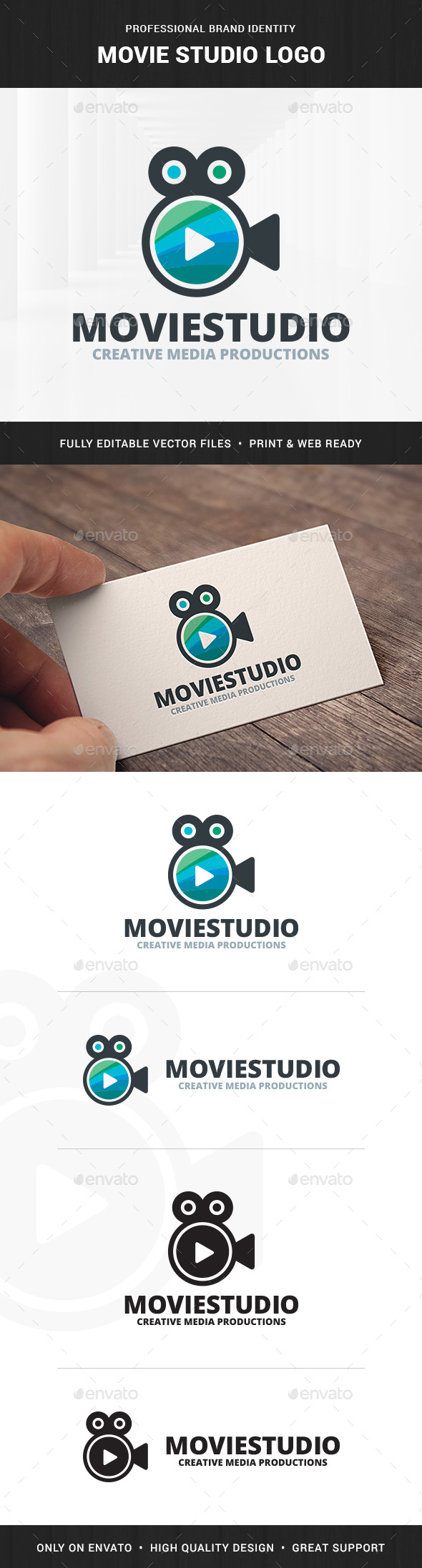 Movie Studio Logo Template