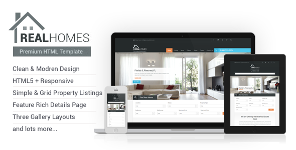 Real Homes HTML Template