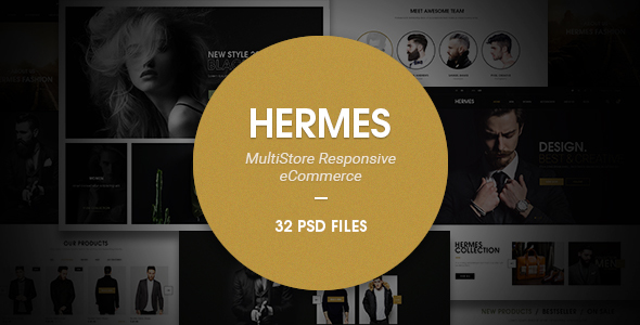 Hermes - Szablon PSD eCommerce