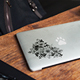 MacBook Skin Mock-Up - GraphicRiver Item for Sale