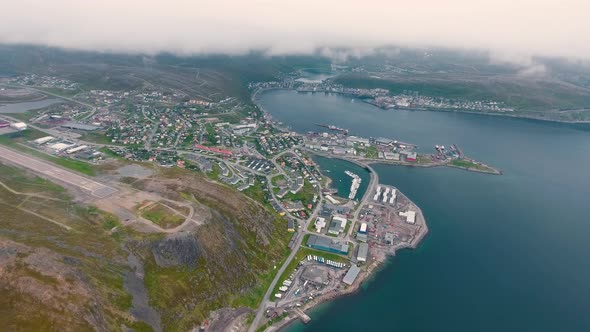 Hammerfest City Finnmark Norway