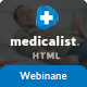 Medicalist - A Responsive HTML Template for Medical, Doctors, Dentists, Clinics and Hospitals - ThemeForest Item for Sale