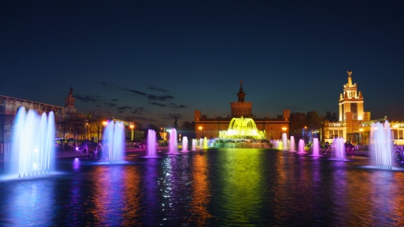 Show Colored Fountains