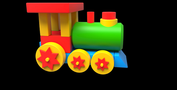 Children's Toy Locomotive