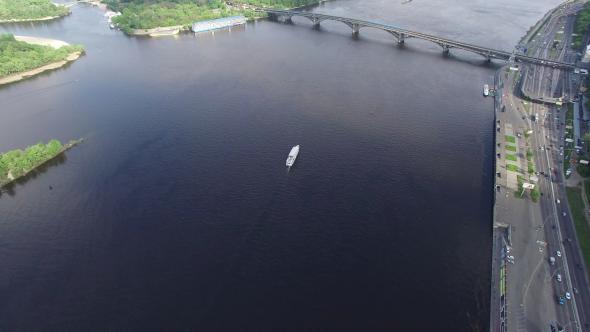 Yacht On The River