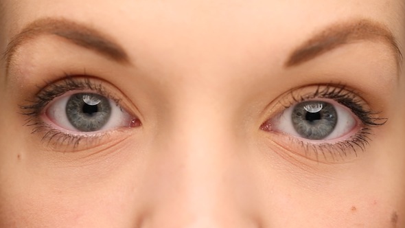 Female Eyes Close-up Macro