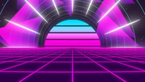 80s Graphic Sun 