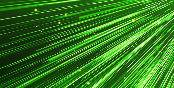 Green Light Rays Background