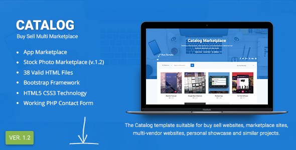 Catalog | Buy Sell / Marketplace Responsive Site Template