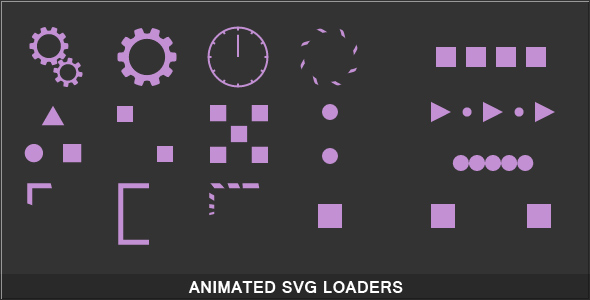 Animated SVG Loaders
