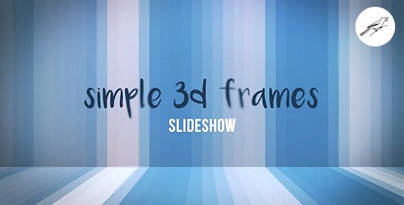 Simple 3D Frames Slideshow