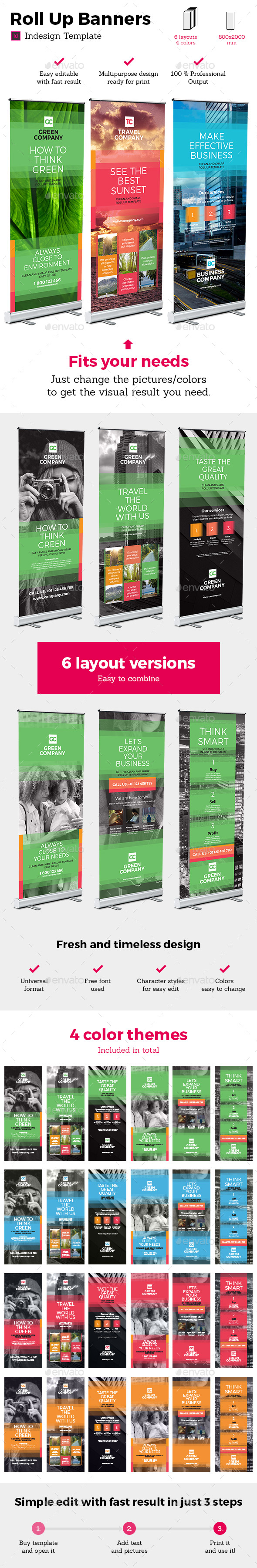 Indesign Signage Templates From Graphicriver