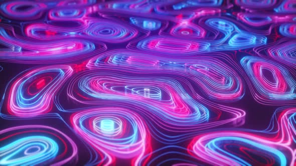 Abstract Neon Background