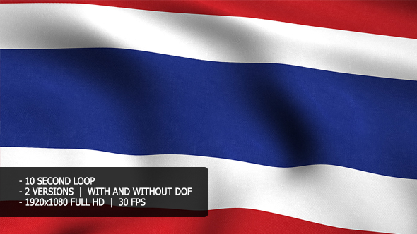 Thailand Flag Background