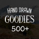 500+ Hand Drawn Elements Pack - VideoHive Item for Sale