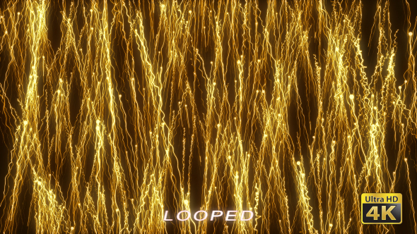 Gold Particles Rising 4 Background