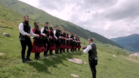 Horon or khoron Turkish Folk Dance