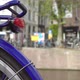Bicycle and Morning Traffic on the Amsterdam Waterfront in Defocus - VideoHive Item for Sale