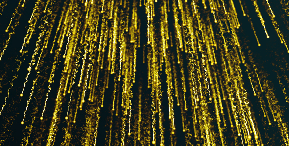 Falling Yellow Particles alt