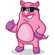 Purple Pig Mascot Set - GraphicRiver Item for Sale