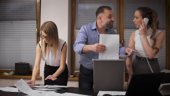 Director And His Assistants Are Destroying Evidence Of Financial Crimes