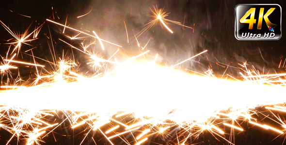 Sparks Flame Light from Fireworks 5