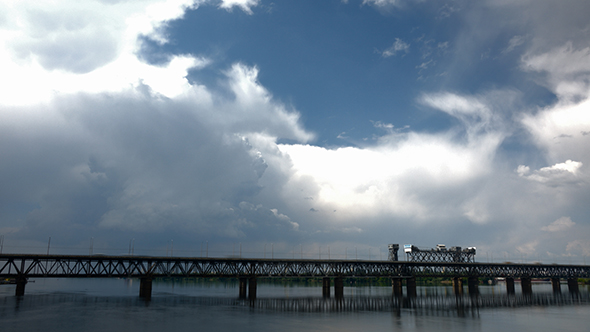 Clouds Above The River 4