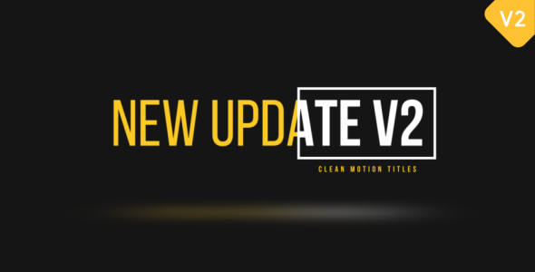 Clean Motion Titles alt