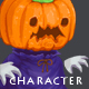 Pumpkin Creature - Character Sprite - GraphicRiver Item for Sale
