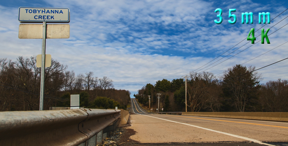 Country Road with Clouds alt