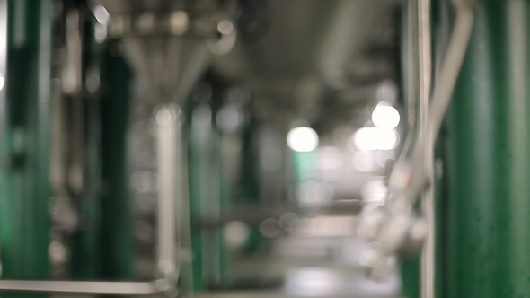 Pipes At a Beer Plant