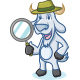 Light Blue Goat Mascot Set - GraphicRiver Item for Sale