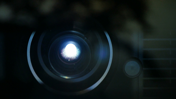Digital Cinema Packaged Lens Reflection