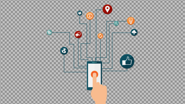 2D Social Network Animation alt