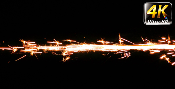 Sparks Flame Light from Fireworks 2