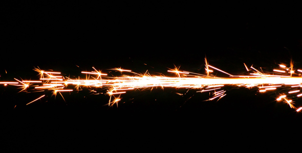 Sparks Flame Light from Fireworks 2
