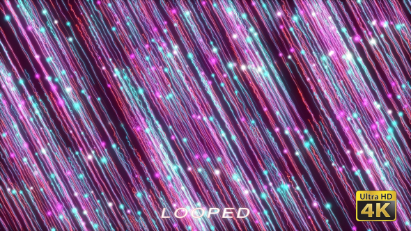 Colorful Particles Rising 4 Background alt
