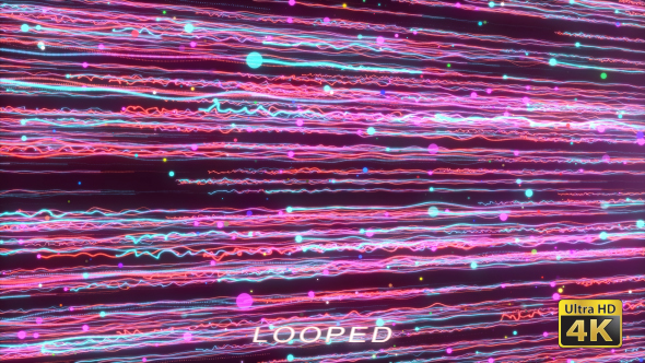 Colorful Particles Rising 3 Background alt