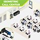 Isometric Call Center - GraphicRiver Item for Sale